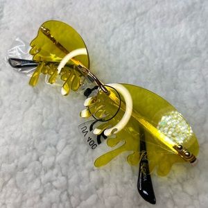 Sexy drip sunglasses (yellow)